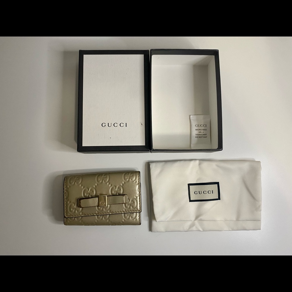 Gucci 6 key holder